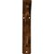 Ekena Millwork Avery Wrought Iron Bracket, (Single center brace), Antiqued Bronze 1 1/2"W x 5 1/2"D x 8"H BKTM01X05X08SAVABZ - alternate 6